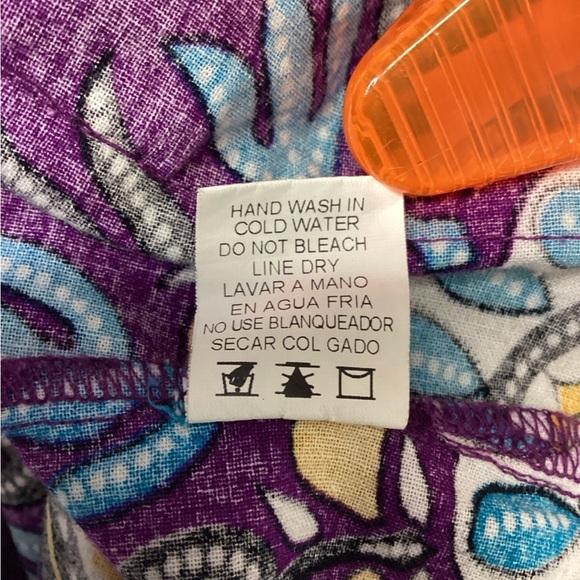 IT Girl Women’s Ethnic Traditional African Print Dashshiki Top, Purple, size M - Picture 8 of 12